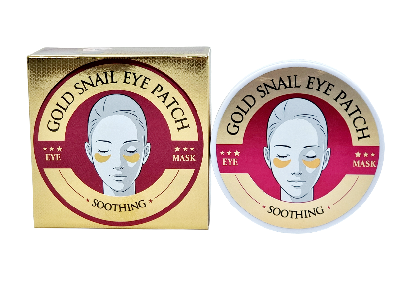 Set 60 Plasturi ptr Ochi ,Gold Snail Eye Patch - imagine 3