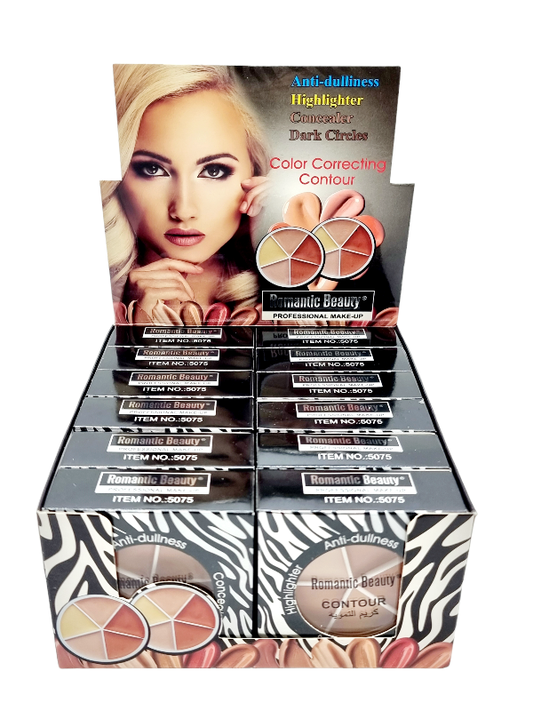Corector, Anticearcan, Concealer,ROMANTIC BEAUTY-5 nuante - imagine 7