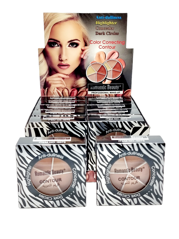 Corector, Anticearcan, Concealer,ROMANTIC BEAUTY-5 nuante - imagine 6
