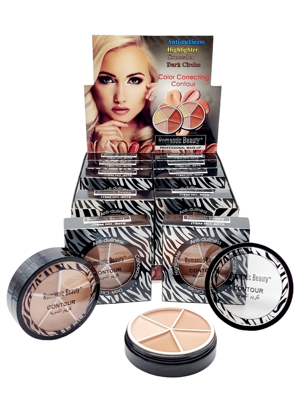 Corector, Anticearcan, Concealer,ROMANTIC BEAUTY-5 nuante - imagine 5