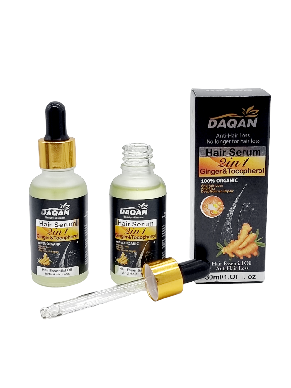 Ser Impotriva Căderii Intensive a Părului cu Ginger si Tocopherol,DAQAN