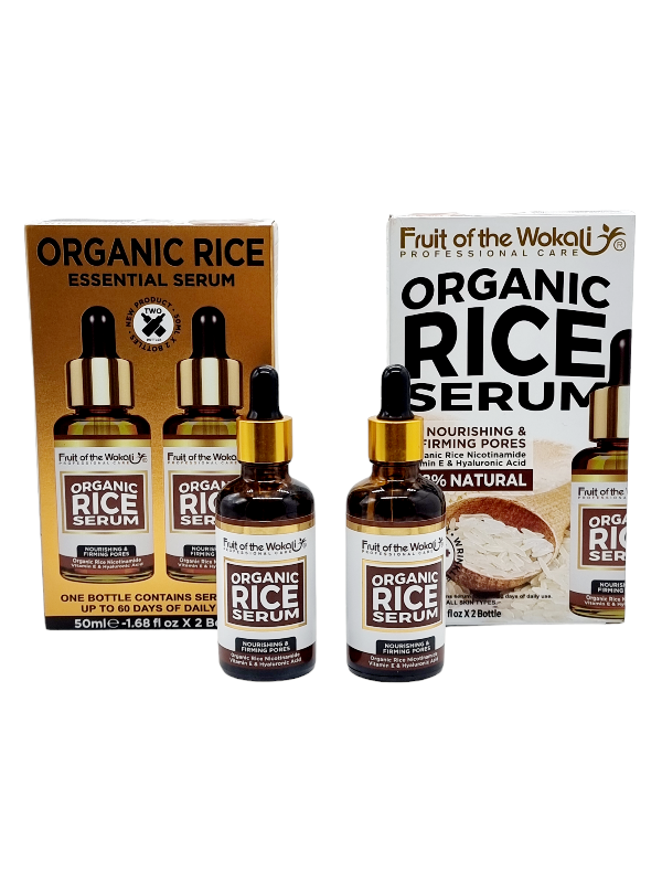 Caseta SerX2 Antirid Revitalizant și Iluminator,FRUIT OF THE WOKALI-organic rice - imagine 2