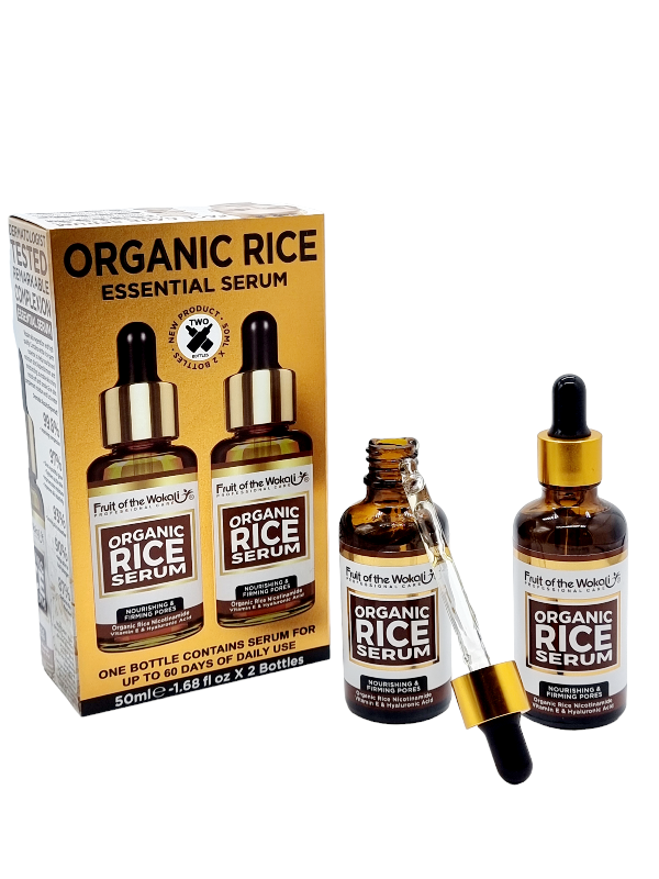 Caseta SerX2 Antirid Revitalizant și Iluminator,FRUIT OF THE WOKALI-organic rice - imagine 4