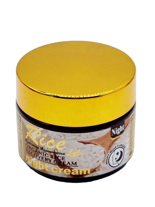 Crema Hidratanta Night,Organic Rice-toate tipurile de ten