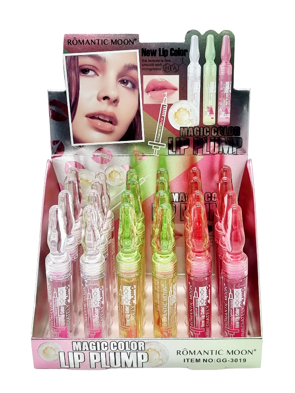 Luciu Magic,ROMANTIC MOON- efect de marire a buzelor instant COD GG-3019 - imagine 6