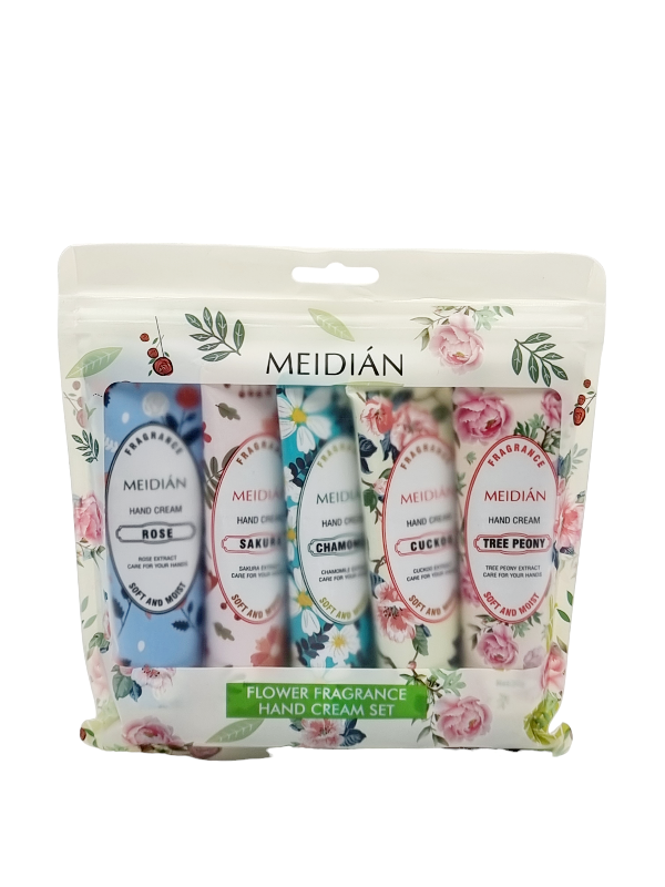 Set 5 Creme de Mâini cu Parfum Floral,MEIDIAN - imagine 2