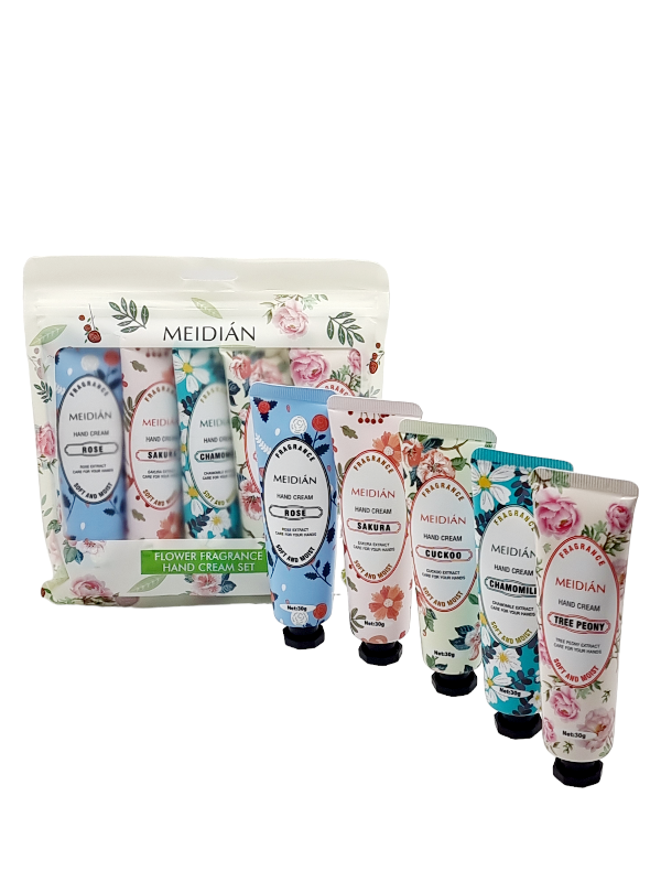 Set 5 Creme de Mâini cu Parfum Floral,MEIDIAN