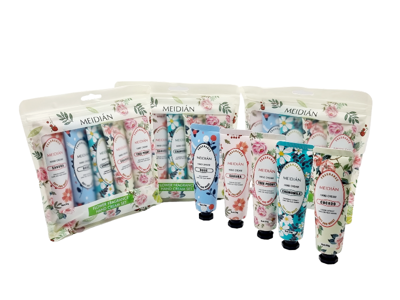 Set 5 Creme de Mâini cu Parfum Floral,MEIDIAN - imagine 3