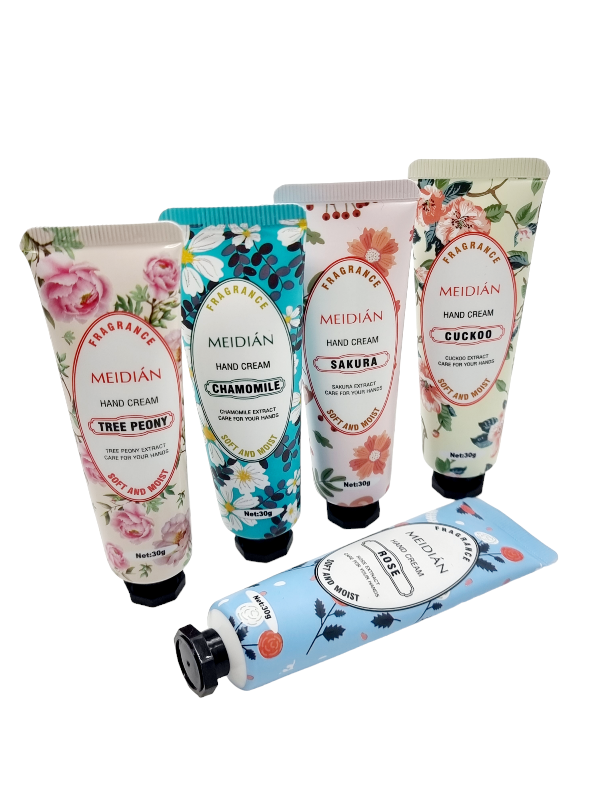 Set 5 Creme de Mâini cu Parfum Floral,MEIDIAN - imagine 5