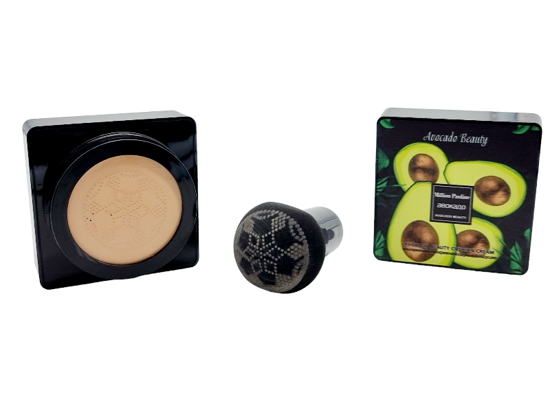 Fond de Ten,CC Cremă Corectoare,Avocado Beauty,MILLION PAULINE-cu buretel