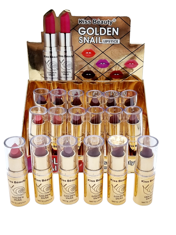 Ruj Solid,Golden Snail,KISS BEAUTY