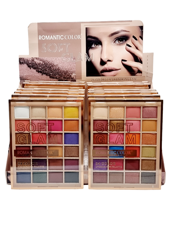 Trusa Fard,ROMANTIC COLOR-24 culori