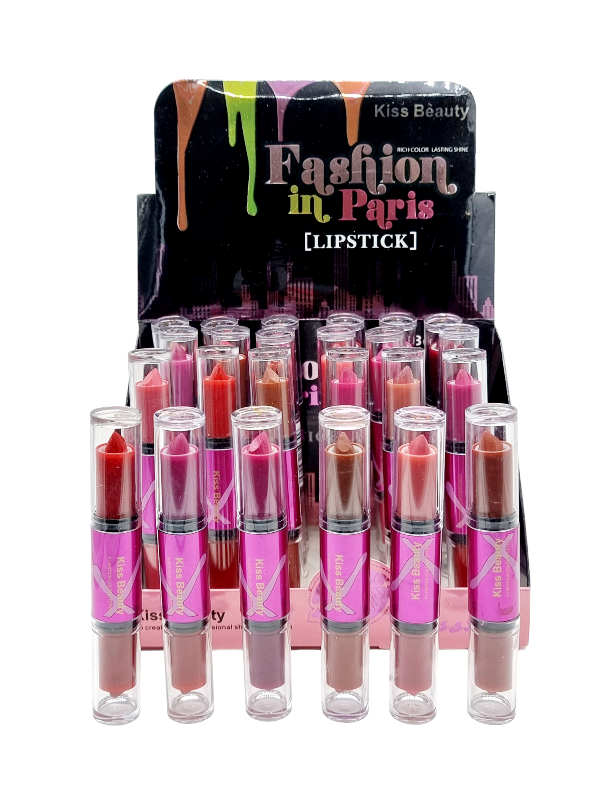 Ruj Solid,2in1,Fashion in Paris,KISS BEAUTY-COD 35082