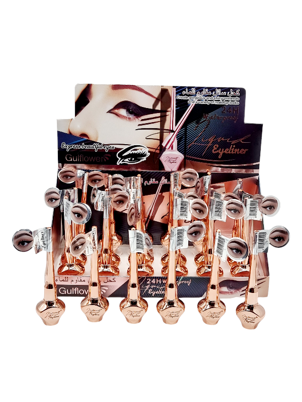 Tus Pleoape,Eyeliner,Gold,GULFLOWER-COD EG016