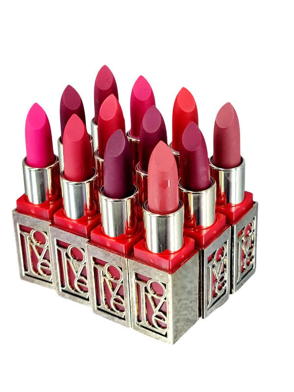 Ruj Solid,Matte,MELINDA ROSE-dantelat COD 102 - imagine 8
