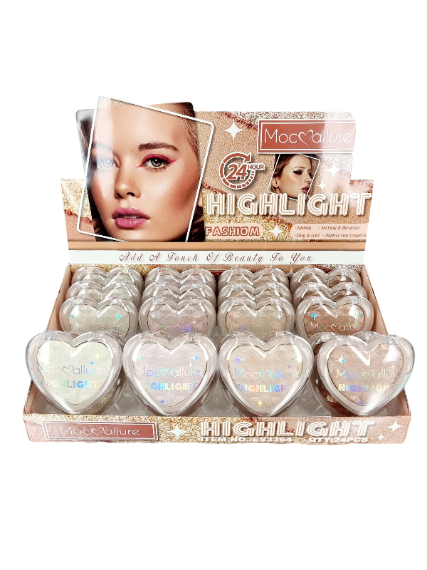 Pudra Iluminatoare,MOC ALLURE-heart