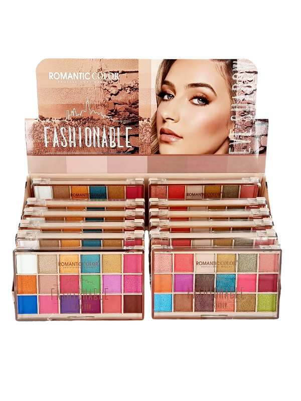 Trusa Fard,Fashionable,ROMANTIC COLOR-18 culori