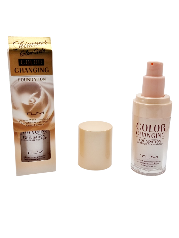 Fond de Ten,Color Changing,TLM -Shimmer Glow Gold - imagine 3