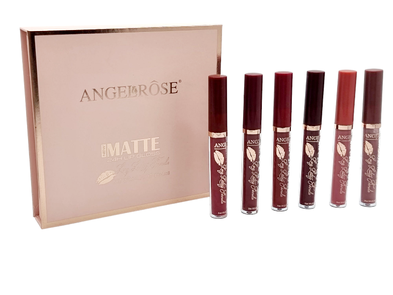 Rujuri Lichide,Matte, Long Lasting Formula,ANGEL ROSE-COD 2869B - imagine 5