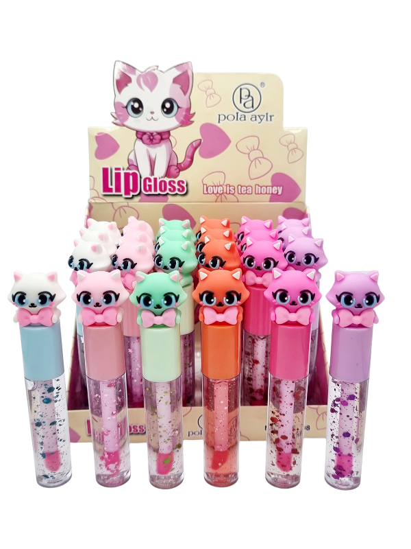 Luciu de Buze cu Sclipici,Love Is Tea Honey,POLAYIR-cats COD LA-8008