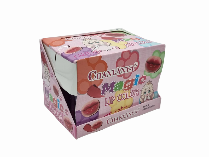 Luciu de Buze cu Sclipici,Magic Color,CHANLANYA-cute cat COD 9256 - imagine 6