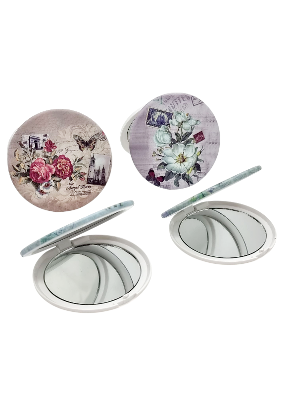 Oglinda Make-up-flowers circle - imagine 9