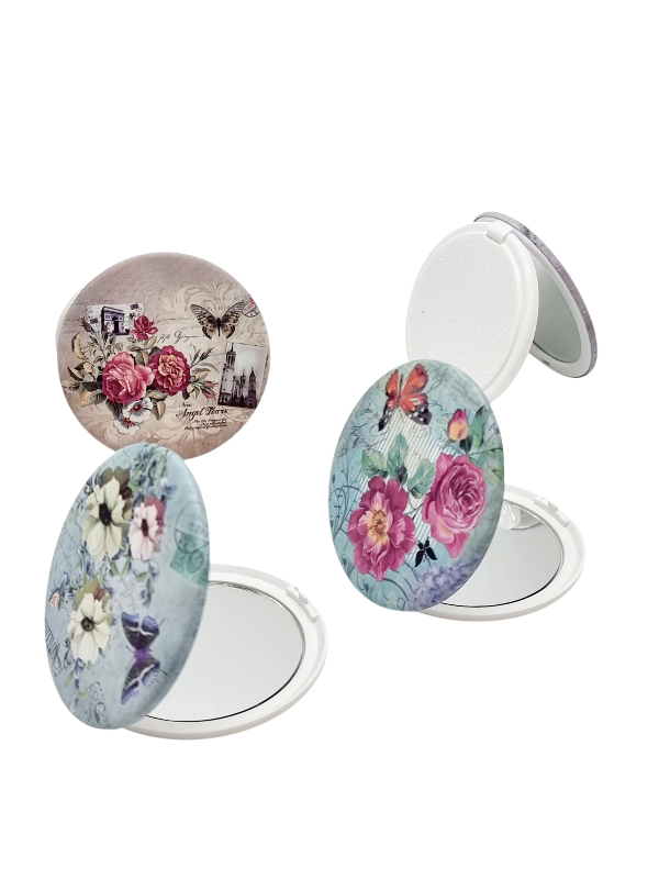 Oglinda Make-up-flowers circle - imagine 7