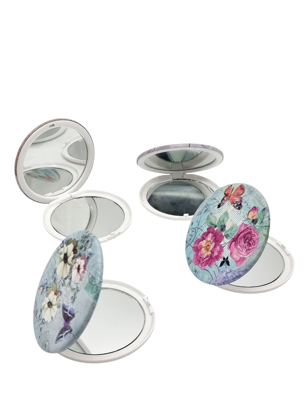 Oglinda Make-up-flowers circle - imagine 6