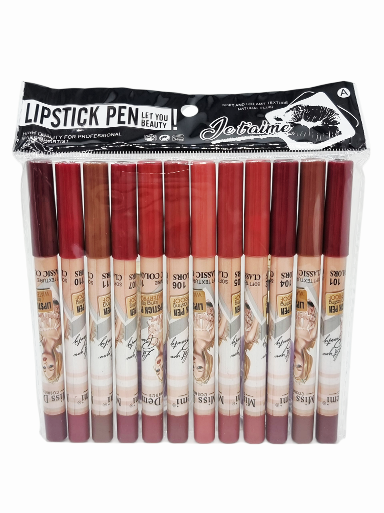 Creion Contur ptr. Buze,Sexy,MISS DEMI-Matte Lipstick Pen Star - imagine 6