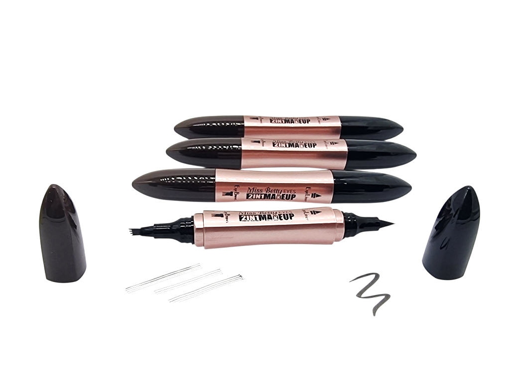 Eyeliner & Creion Microblading Sprancene 2 in 1,MISS BETTY-COD E3987 - imagine 5