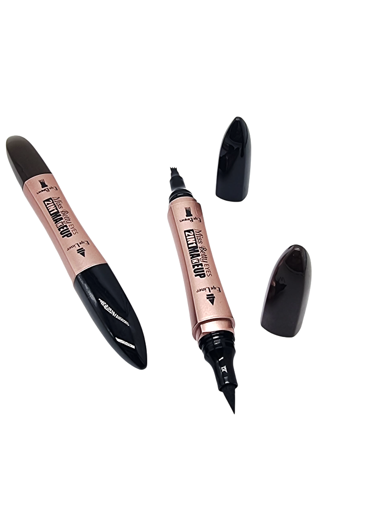 Eyeliner & Creion Microblading Sprancene 2 in 1,MISS BETTY-COD E3987 - imagine 7