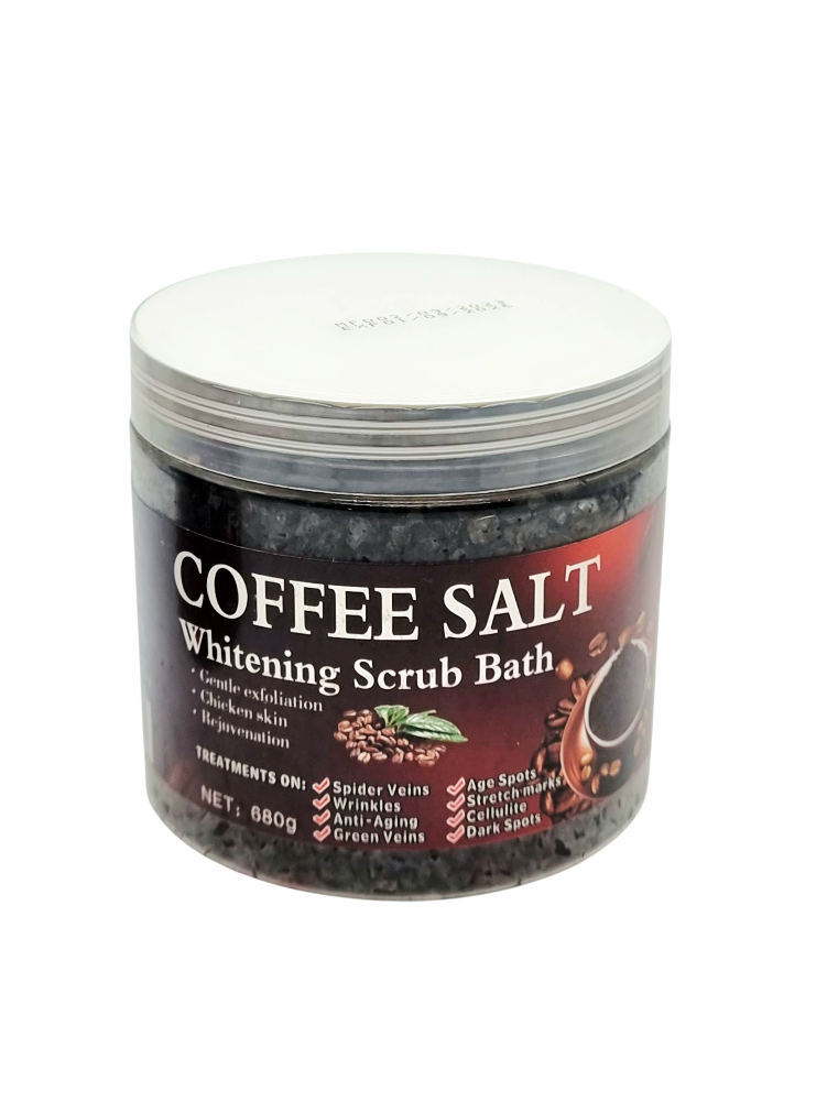 Coffee Salt Scrub,Sare de Baie cu Cafea