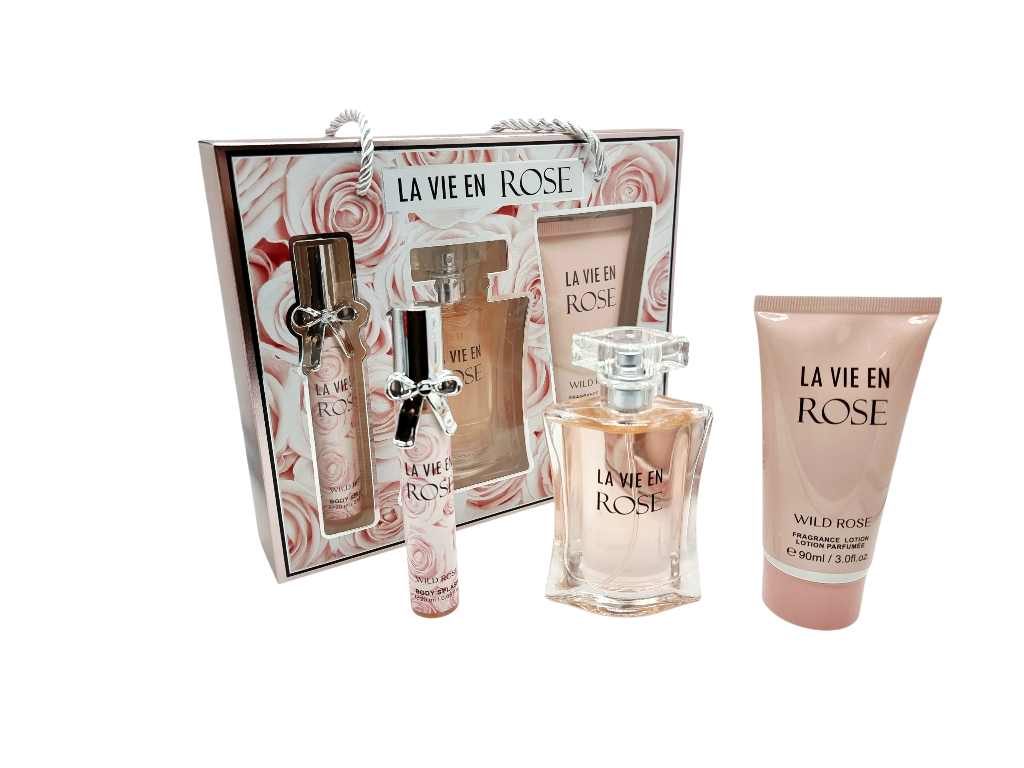 Caseta Cadou,Wild Rose,LA VIE EN ROSE-dama
