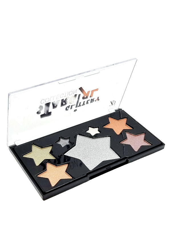 Trusa Fard Glitter,Silver, STAR GIRL-7 culori