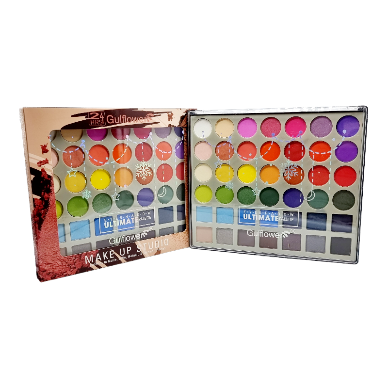 Paleta Farduri de Pleoape Multifunctionala,Ultimate Palette,GULFLOWER-42 culori - imagine 6