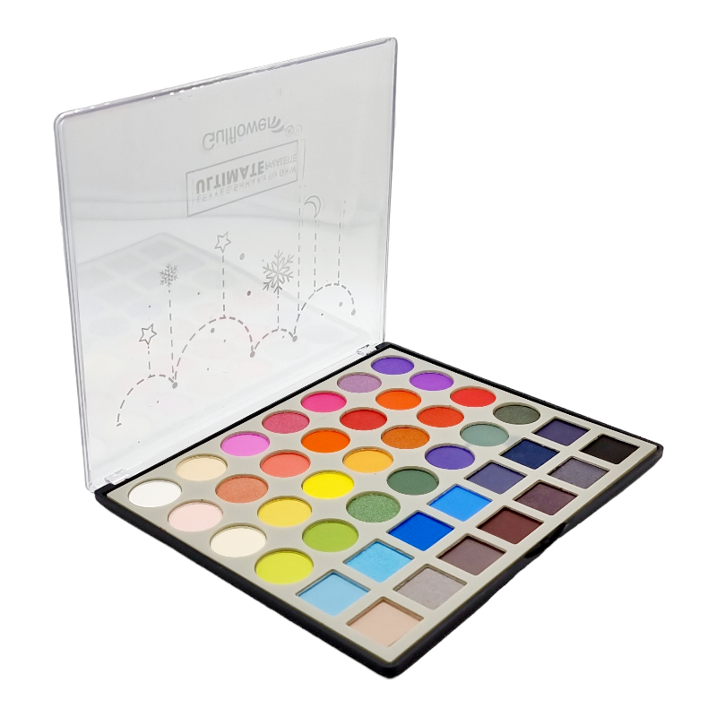 Paleta Farduri de Pleoape Multifunctionala,Ultimate Palette,GULFLOWER-42 culori
