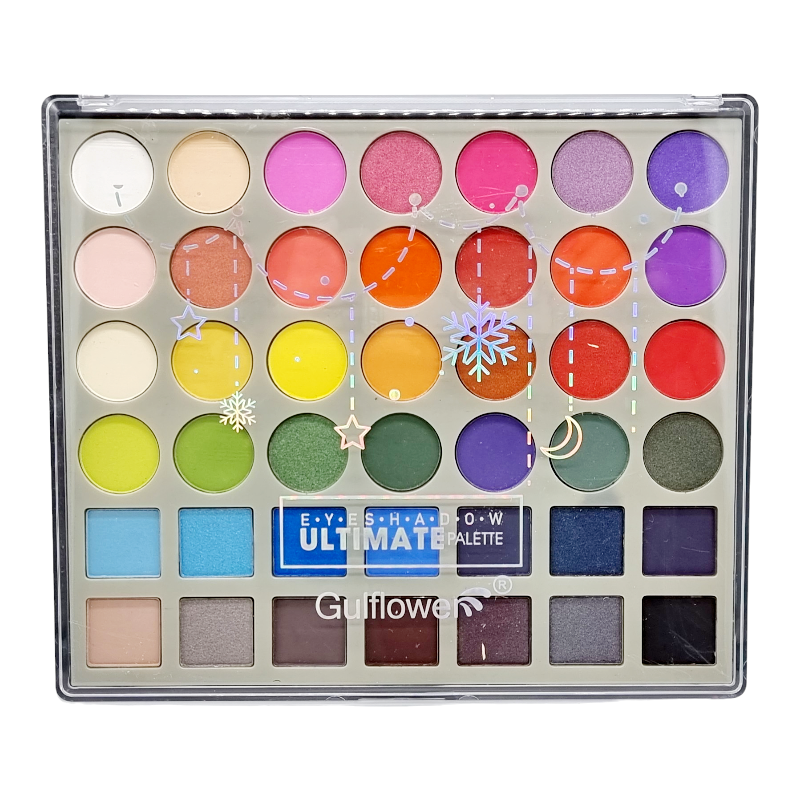 Paleta Farduri de Pleoape Multifunctionala,Ultimate Palette,GULFLOWER-42 culori - imagine 7