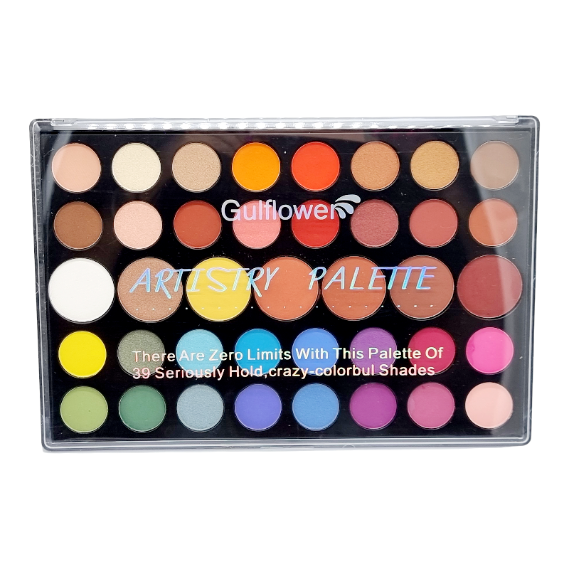 Paleta Farduri de Pleoape Multifunctionala,Artistry Palette,GULFLOWER-39 culori - imagine 2
