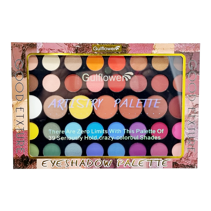 Paleta Farduri de Pleoape Multifunctionala,Artistry Palette,GULFLOWER-39 culori - imagine 3