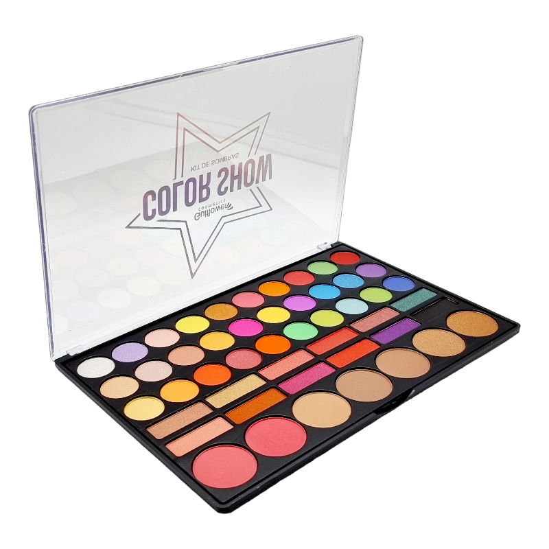 Paleta Farduri de Pleoape Multifunctionala,Color Show,GULFLOWER-49 culori
