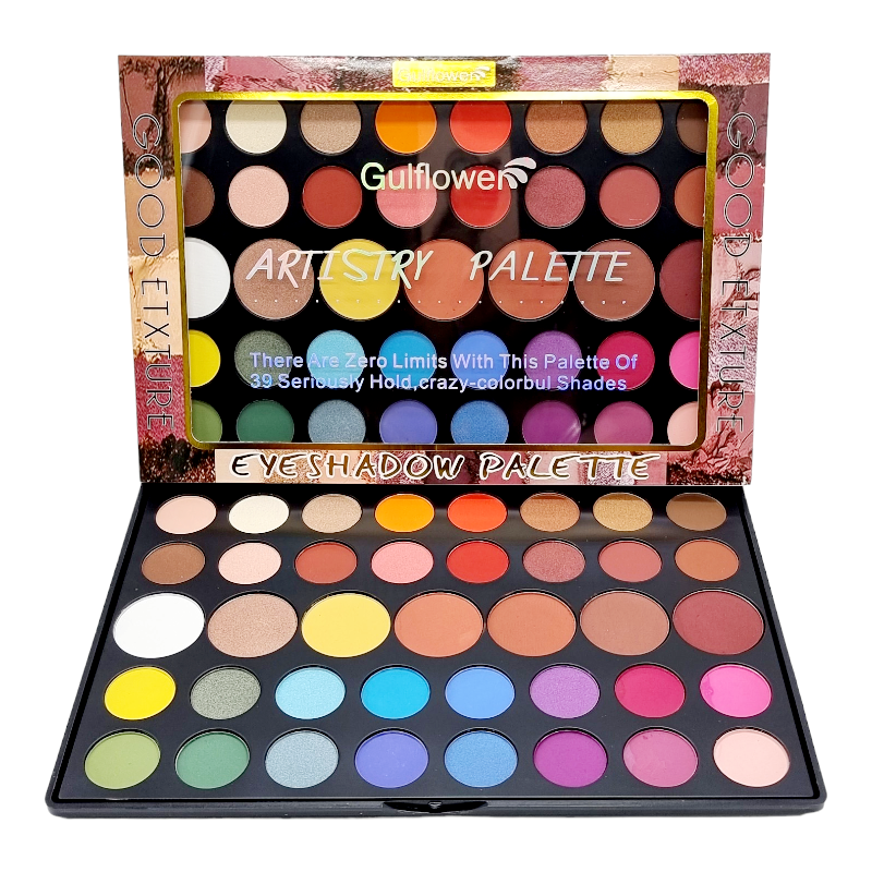 Paleta Farduri de Pleoape Multifunctionala,Artistry Palette,GULFLOWER-39 culori - imagine 6