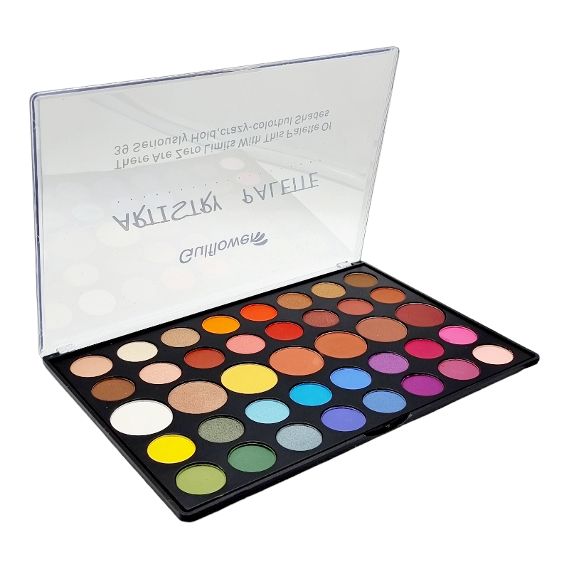 Paleta Farduri de Pleoape Multifunctionala,Artistry Palette,GULFLOWER-39 culori