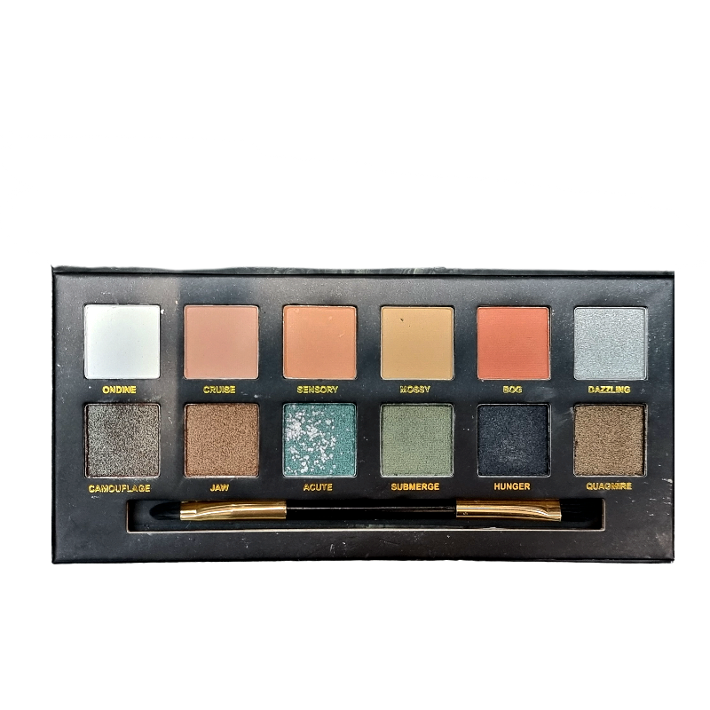 Paleta Farduri de Pleoape,Green,TF-12 culori - imagine 3