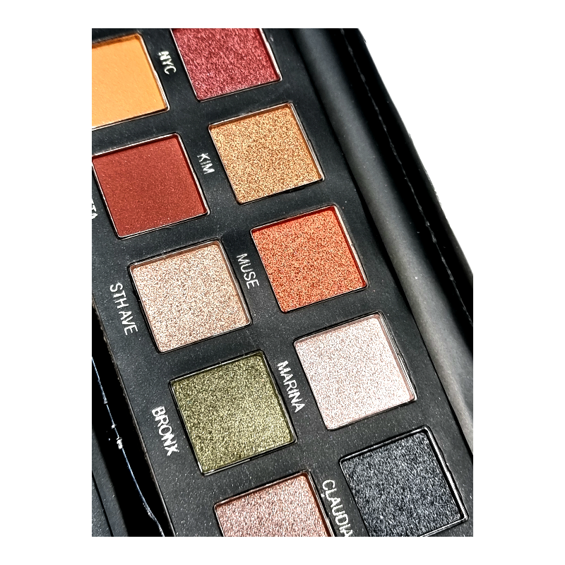 Paleta Farduri de Pleoape,Black,ANIA-12 culori - imagine 2