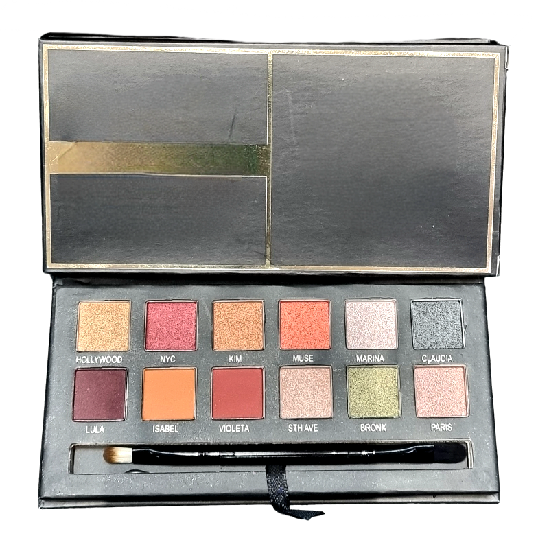 Paleta Farduri de Pleoape,Black,ANIA-12 culori - imagine 4