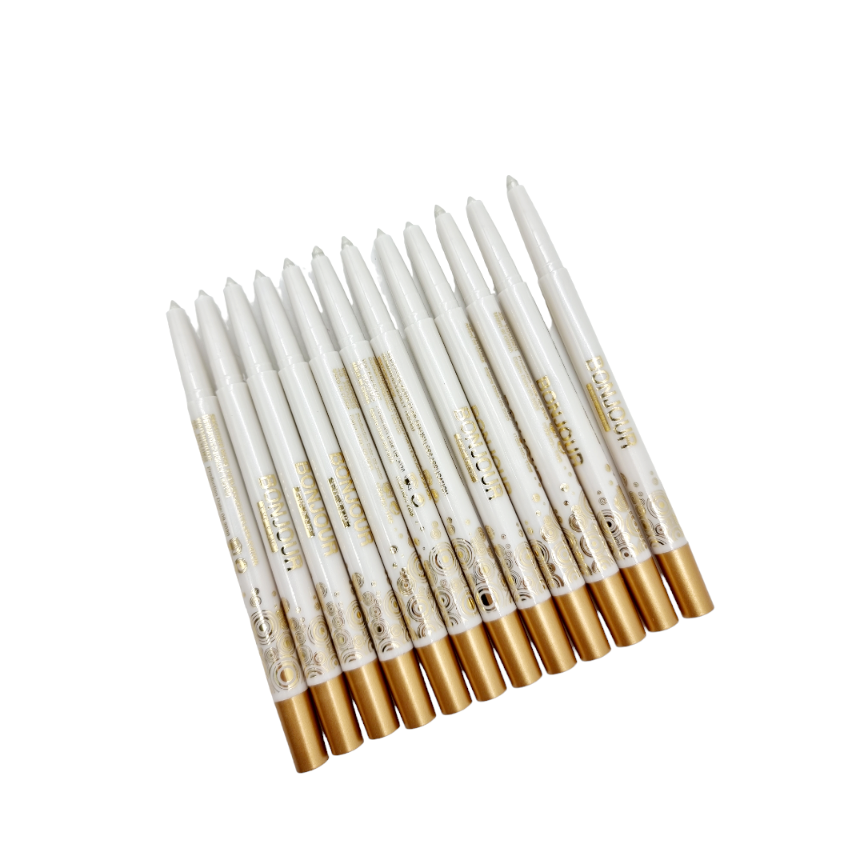 Creion Dermatograf Alb Retractabil,BONJOUR