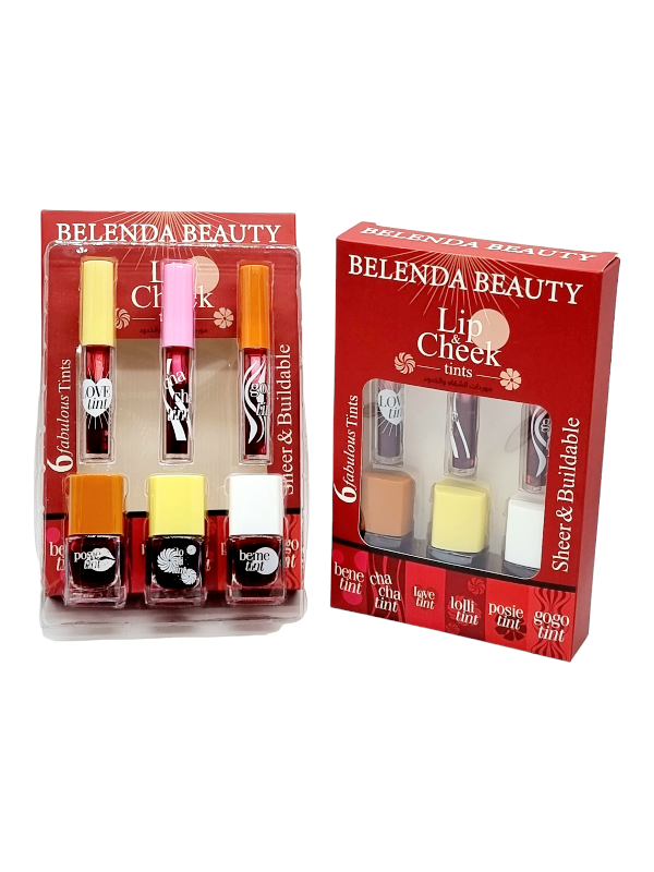 Set Lip&Cheek Tints,BELENDA BEAUTY - imagine 4