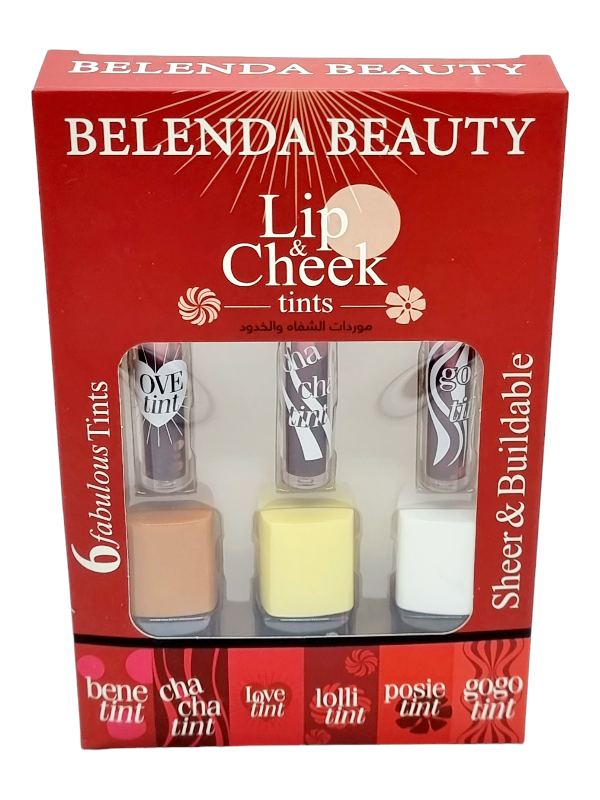 Set Lip&Cheek Tints,BELENDA BEAUTY - imagine 5