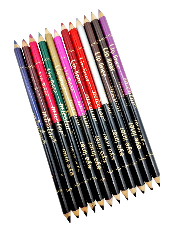 Creion Color ptr.Ochi,,Micolor-2 capete si ascutitoare