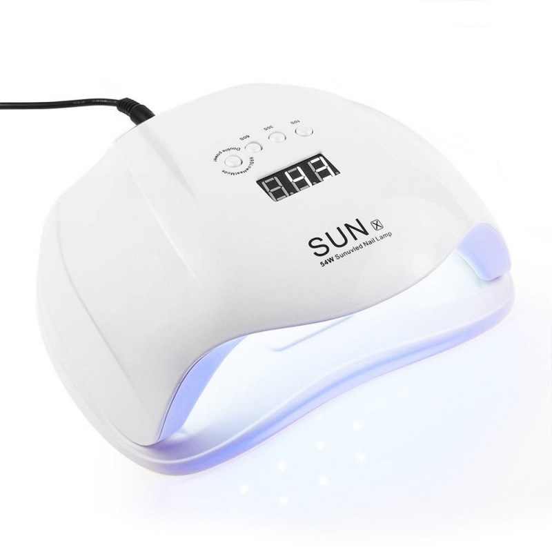 Lampa UV LED SUN 48W cu Display Digital- Uscare Rapida